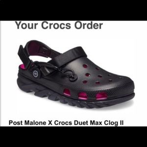 Postmalone Men’s crocs